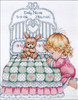 Tobin Counted Cross Stitch Kit 11"X14"-Bedtime Prayer Birth Record (14 Count) T21709