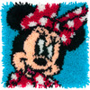 Dimensions Disney Latch Hook Kit 12"X12"-Minnie Mouse 72-74886