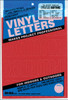 Duro Permanent Adhesive Vinyl Letters & Numbers 2" 167/Pkg-Red D3215-RED - 029211321537