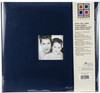 MBI Fashion Fabric Post Bound Album W/Window 12"X12"-Blue 802511 - 046909025119