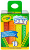 Crayola Washable Sidewalk Chalk 16/Pkg-Assorted Colors - 51-2016 - 071662612160