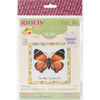RIOLIS Counted Cross Stitch Kit 5"X5"-Nymphalidae Butterfly (14 Count) -RHB094 - 4607154522851