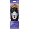 Royal & Langnickel(R) Majestic Angular Brush Set-7/Pkg RMAJ-301 - 090672050441