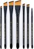 Royal & Langnickel(R) Majestic Angular Brush Set-7/Pkg RMAJ-301