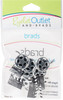 Eyelet Outlet Shape Brads 12/Pkg-Movie QBRD2-199 - 810787024942