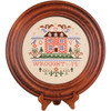 Sudberry House Mahogany Crown Plate 11.5" Round-Design Area 8" Round 18081