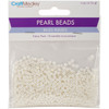 Craft Medley Pearl Beads Value Pack-3mm Ivory 850/Pkg BD408-A - 775749188295