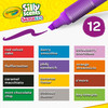 Crayola Silly Scents Chisel Tip Washable Markers 12/Pkg-Assorted Colors 58-8199