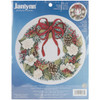 Janlynn Counted Cross Stitch Kit 15.25"X14.25"-Christmas Traditions (14 Count) 21-1415 - 049489000705