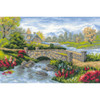 RIOLIS Counted Cross Stitch Kit 15"X10.25"-Summer View (14 Count) R1078