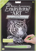 Royal & Langnickel(R) Silver Foil Engraving Art Kit 8"X10"-White Tiger SILVFL-38 - 090672944016