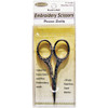 Sullivans Heirloom Embroidery Scissors 4"-Gold Round Handle 48555 - 739301485550