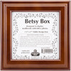 Sudberry House Mahogany Betsy Square Box 8"X8"X2.75"-Design Area 5"X5" - 99521 - 759013995215