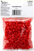 CousinDIY Fun Pack Acrylic Pony Beads 250/Pkg-Red - 5A002F6D-34111