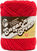 Lily Sugar'n Cream Yarn Solids-Red 102001-95 - 057355083172