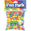 Cousin Fun Pack Acrylic Heart Beads 210/Pkg-Assorted Colors 34734110 - 016321082830