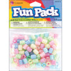 Cousin Fun Pack Acrylic Pony Beads 125/Pkg-Assorted Deco 34734112 - 016321082854