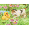 Royal & Langnickel(R) Mini Color Pencil By Number Kit 5"X7"-Kitten & Duckling - CPNMIN-113