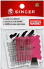 Singer Large Eye Hand Needles W/Magnet-Assorted 12/Pkg - 01824 - 075691018245