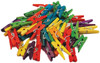 Krafty Kids Mini Wood Clothespins-Colored 1" 45/Pkg CW601