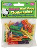 Krafty Kids Mini Wood Clothespins-Colored 1.1875" 40/Pkg CW603 - 775749129861