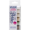 Sulky Sampler 12wt Cotton Petites 6/Pkg-Neutrals Assortment 712-06 - 727072001703
