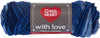 Red Heart With Love Yarn-Deep Blues - E400-1937 - 073650822612