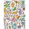 Design Works Counted Cross Stitch Kit 12"X16"-ABC Animals (14 Count) -DW2852