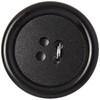 Slimline Buttons Series 2-Black 4-Hole 1" 2/Pkg SL2108