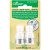 Clover Chaco Liner Refill 2/Pkg-White 470-W - 051221514821