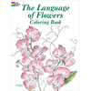 The Language Of Flowers Coloring Book-Softcover - B6430355