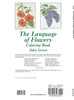 The Language Of Flowers Coloring Book-Softcover - B6430355