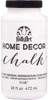 Folkart Home Decor Chalk Paint 16oz-White Adirondack - HDCHLK16-34846 - 028995348464