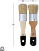FolkArt Home Decor Paint & Wax Brush Set-1-1/8" Width - HDC34909