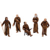 SceneARama Scene Setters(R) Figurines-Friars/Monks 5/Pkg SP4453