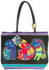 Laurel Burch Shoulder Tote Zipper Top 18"X5"X15"-Dogs & Doggies LB2070 - 651462033923