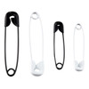 Singer Professional Style Safety Pins-Sizes 1 & 2 25/Pkg 00296