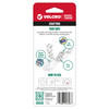 VELCRO(R) Brand Thin Fasteners Tape .75"X18"-Clear - 91326
