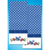 Tobin Stamped For Embroidery Kitchen Towels 18"X28" 2/Pkg-Bluebird -T212953