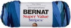 Bernat Super Value Stripes Yarn-Oceana 164173-73002 - 057355390874