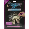 Royal & Langnickel(R) Holographic Foil Engraving Kit 8"X10"-Arabian Unicorn - HOLOFL-22 - 090672066930