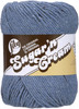 Lily Sugar'n Cream Yarn Solids Super Size-Blue Jeans 102018-18116 - 057355339675