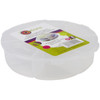 Creative Options Round Accessory Organizer-4.25"X4.25"X1.25" Clear - 1041-84 Creative Options Round Accessory Organizer-4.25"X4.25"X1.25" Clear - 1041-84