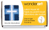 Wonderart Latch Hook Kit 12"X12"-Cross Of Light 426153 - 057355369443