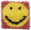 Wonderart Latch Hook Kit 8"X8"-Smile - 426157C Wonderart Latch Hook Kit 8"X8"-Smile - 426157C