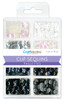 Craft Medley(TM) Creative Essentials Cup Sequins 7mm 0.56oz-Black & White Classic - GC457-A - 775749155020