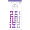 Doodlebug Sprinkles Adhesive Glitter Enamel Dots 54/Pkg-Lilac MONOSG-4541