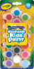 Crayola Washable Kid's Paint Pots-18 Colors - 54-0125 - 071662003142
