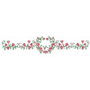 Tobin Stamped For Embroidery Pillowcase Pair 20"X30"-Heart Vine T232133