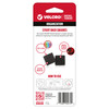 VELCRO(R) Brand Sticky Back Squares .875" 12/Pkg-Black - 90072
